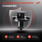 50Pcs 8mm Nylon Bumper Trim Panel Retainer for Nissan Infiniti