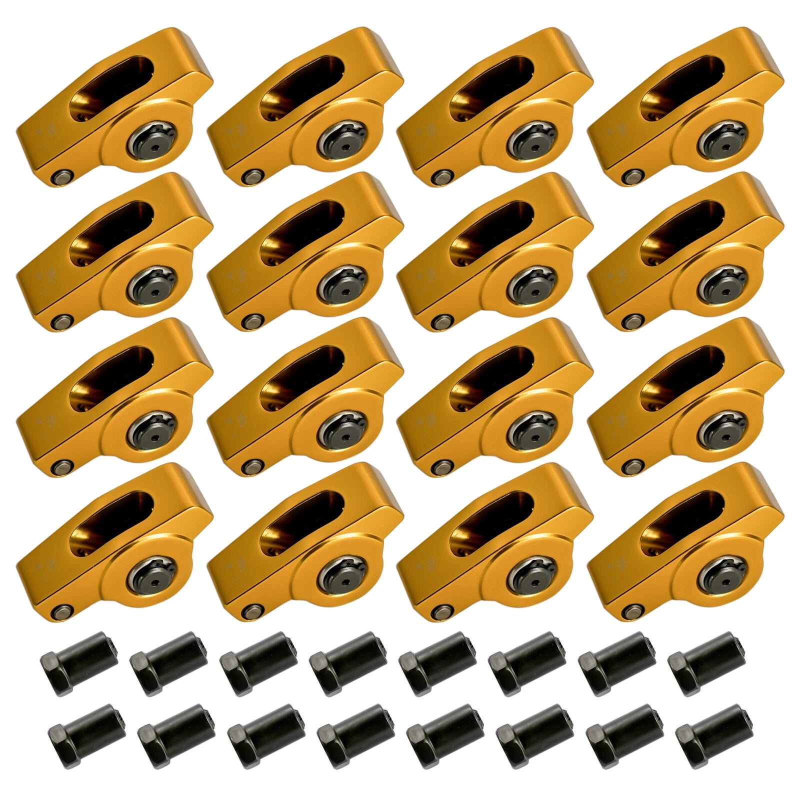 Aluminum Roller Rocker Arms 1.6 Ratio for Chevy Small Block 350 400 (1970–1980)