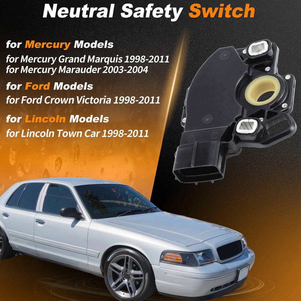 Neutral Safety Switch for Ford Crown Victoria, Lincoln Town Car (1998–2011)