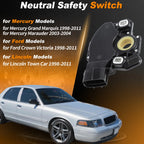 Neutral Safety Switch for Ford Crown Victoria, Lincoln Town Car (1998–2011)