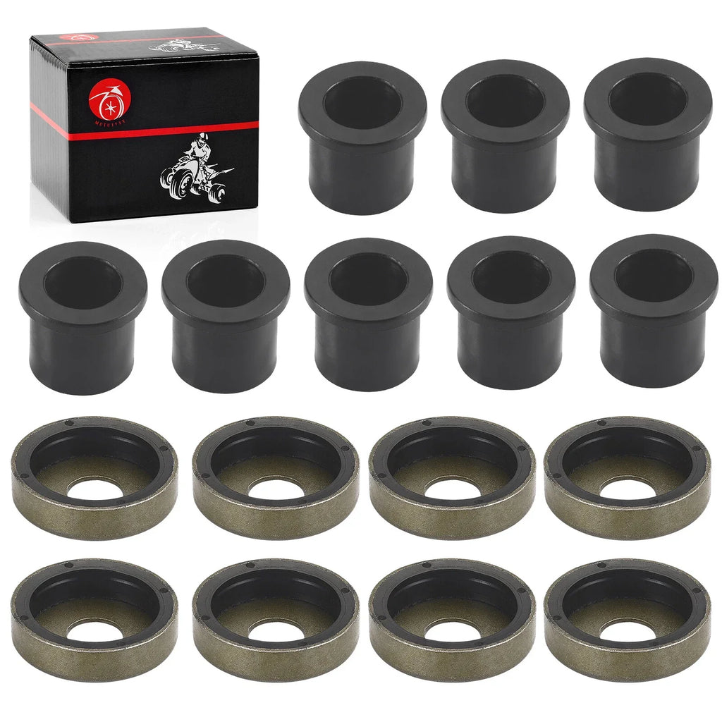 8x Front A-Arm Bushing + Cap Set for Polaris Predator 50 (2004–2007)