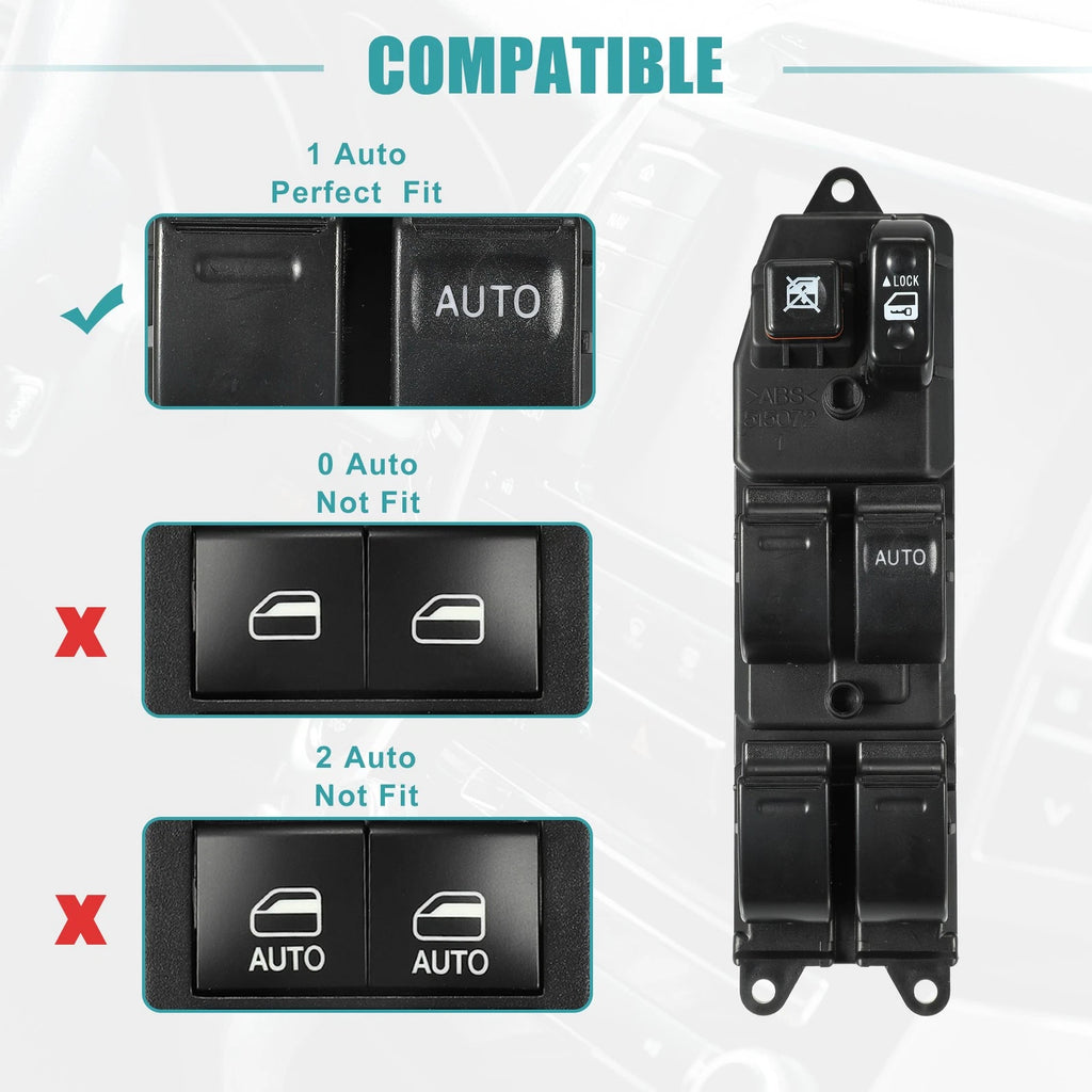 Power Window Switch for Toyota Corolla (1997–2001) 84820-12350