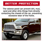 Front Lower Bumper Valance Panel for Dodge Ram 2500 3500 (2013-2018) Black