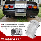 Set of 2 Tailgate Reverse Backup Lights for Corvette C4 (1991–1996)