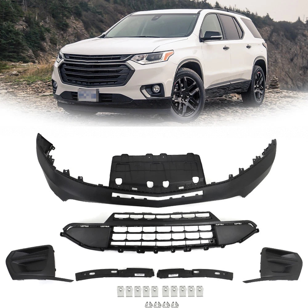 Front Lower Bumper & Fog Light Cover Bracket for Chevy Traverse (2018â2020)