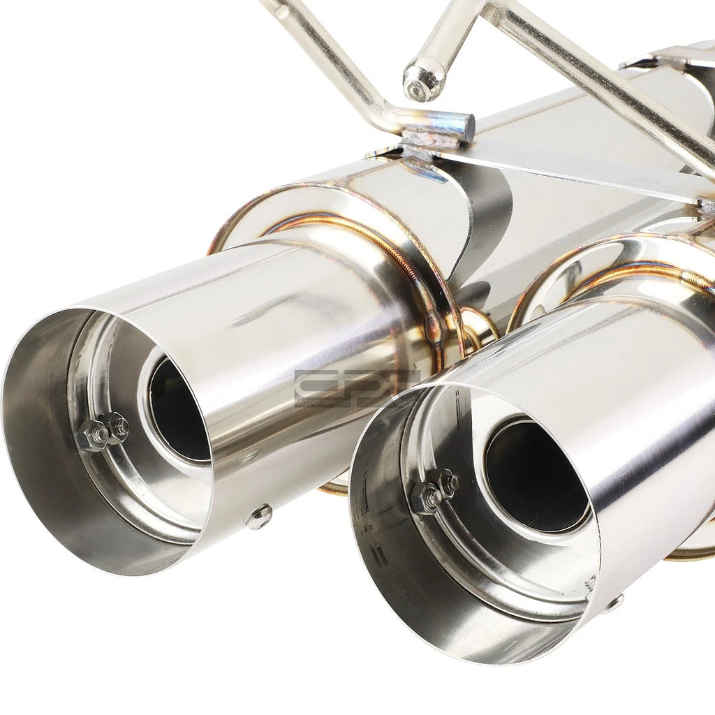 Catback Exhaust System with Silencers for Nissan 240SX S13 (1989–1994)