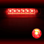 Full LED Third Tail Brake Light for Jeep Liberty (2008–2012) - Chrome
