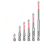 Set of 6 PH2 Magnetic Screwdriver Bits for (25mm–150mm)