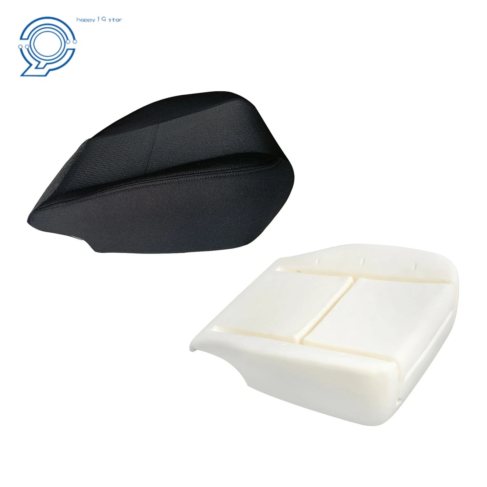 Cloth Driver Bottom Seat Cover for Chevy Silverado (2007-2014)