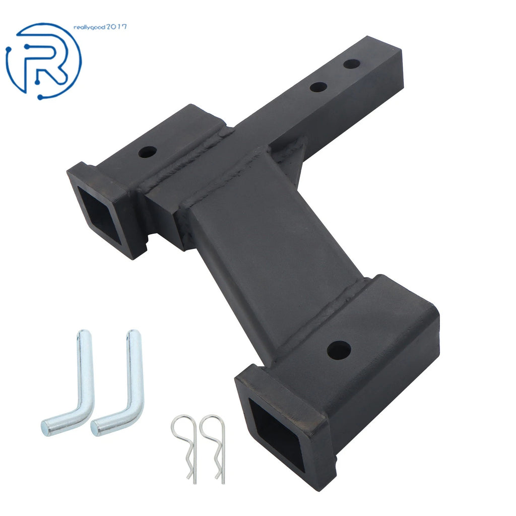 Dual Sleeve Hitch Adapter for Trucks (2" & 10" Rise Drop)