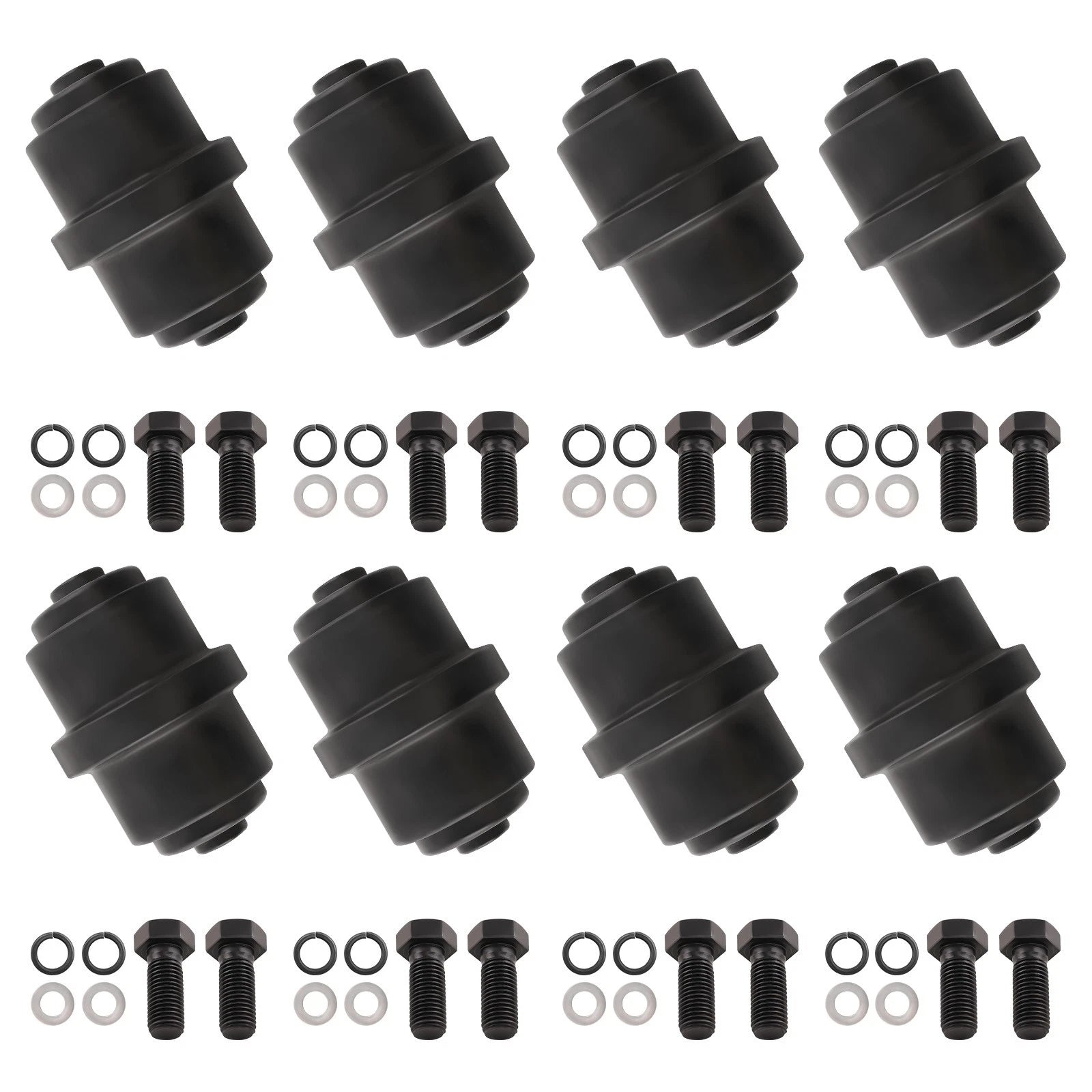 Set of 8 Bottom Roller Tracks for Bobcat 334 325 225 430 331 E42 E32 E35Z