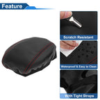 Armrest Cover for Audi Q3 F3 (2019–2024) Anti-Scratch Black Red
