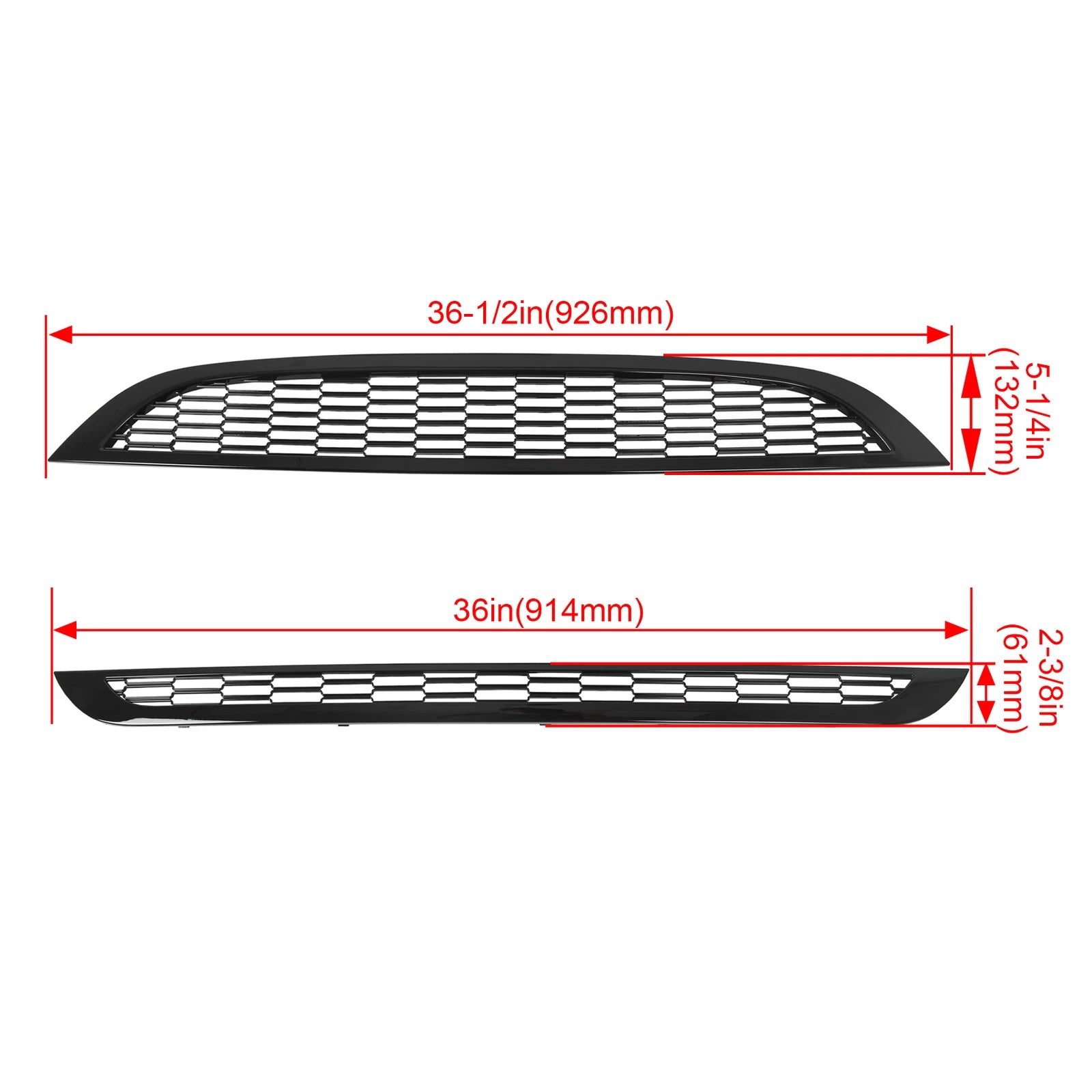 Honeycomb Mesh Front Grille for Mini Cooper S R50 R52 R53 (2002–2006)