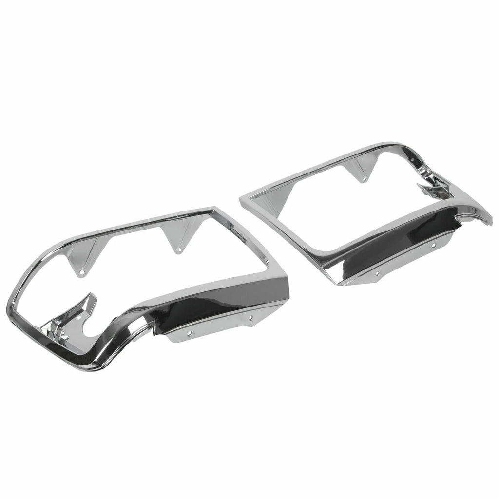 Set of 2 Chrome Headlight Trim Bezels for Ford Bronco F150 (1992–1996)