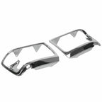 Set of 2 Chrome Headlight Trim Bezels for Ford Bronco F150 (1992–1996)