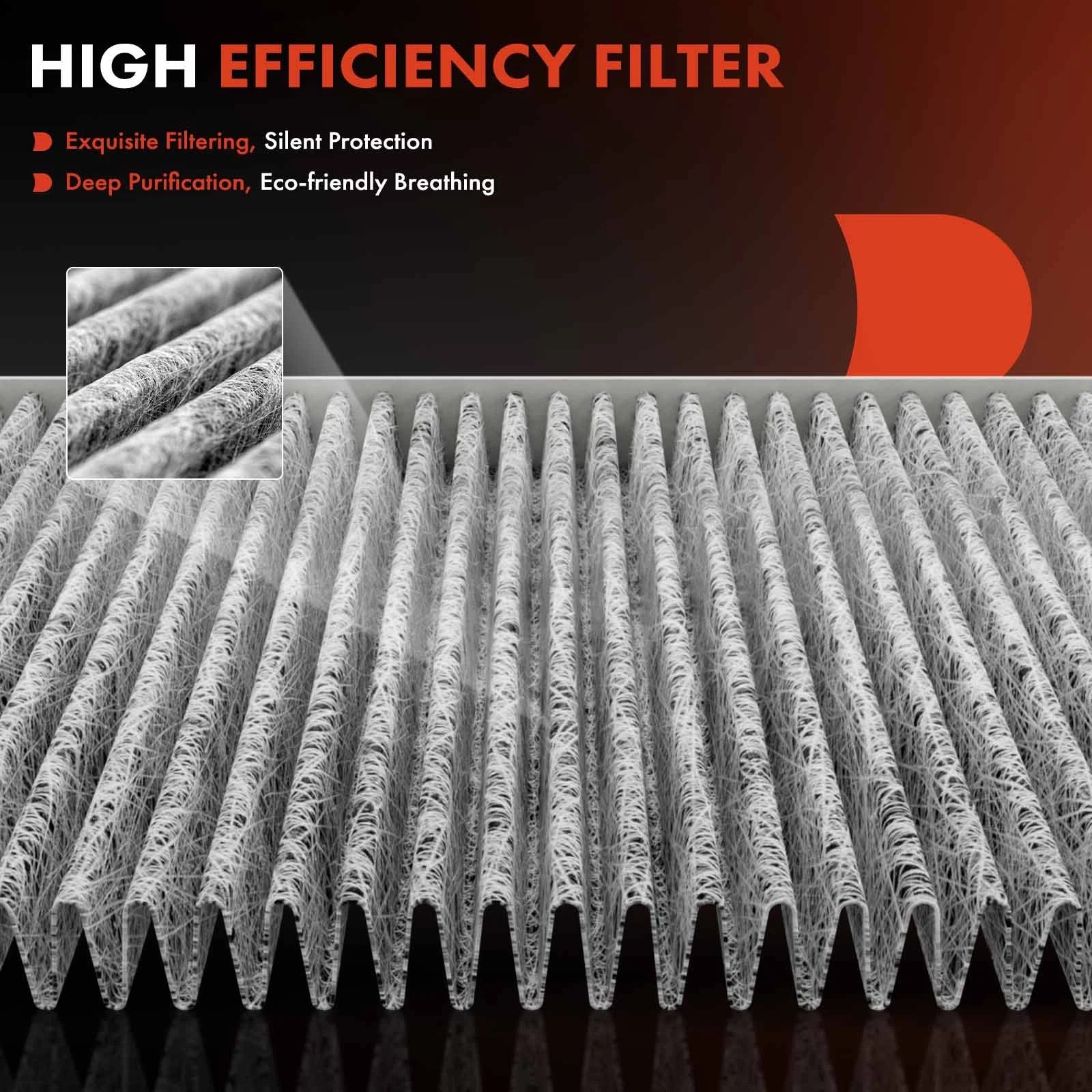 Activated Carbon Cabin Air Filter for Toyota Land Cruiser (2006–2007)