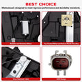 Rear Left Power Window Regulator with Motor and Panel for Dodge Nitro (2007–2011)