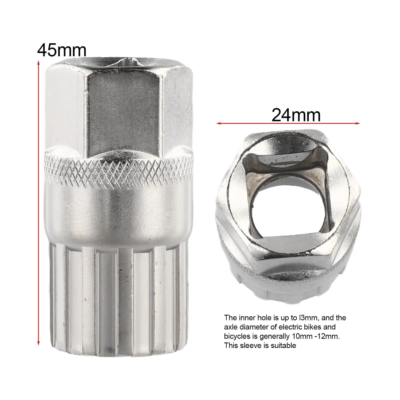 Flywheel Installation and Removal Tool for Mountain Bikes (Alloy Steel)