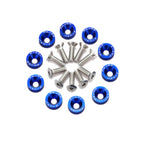 Sporty Alloy Washer Set for Mercedes-Benz C CLA-Class (2013-2019)