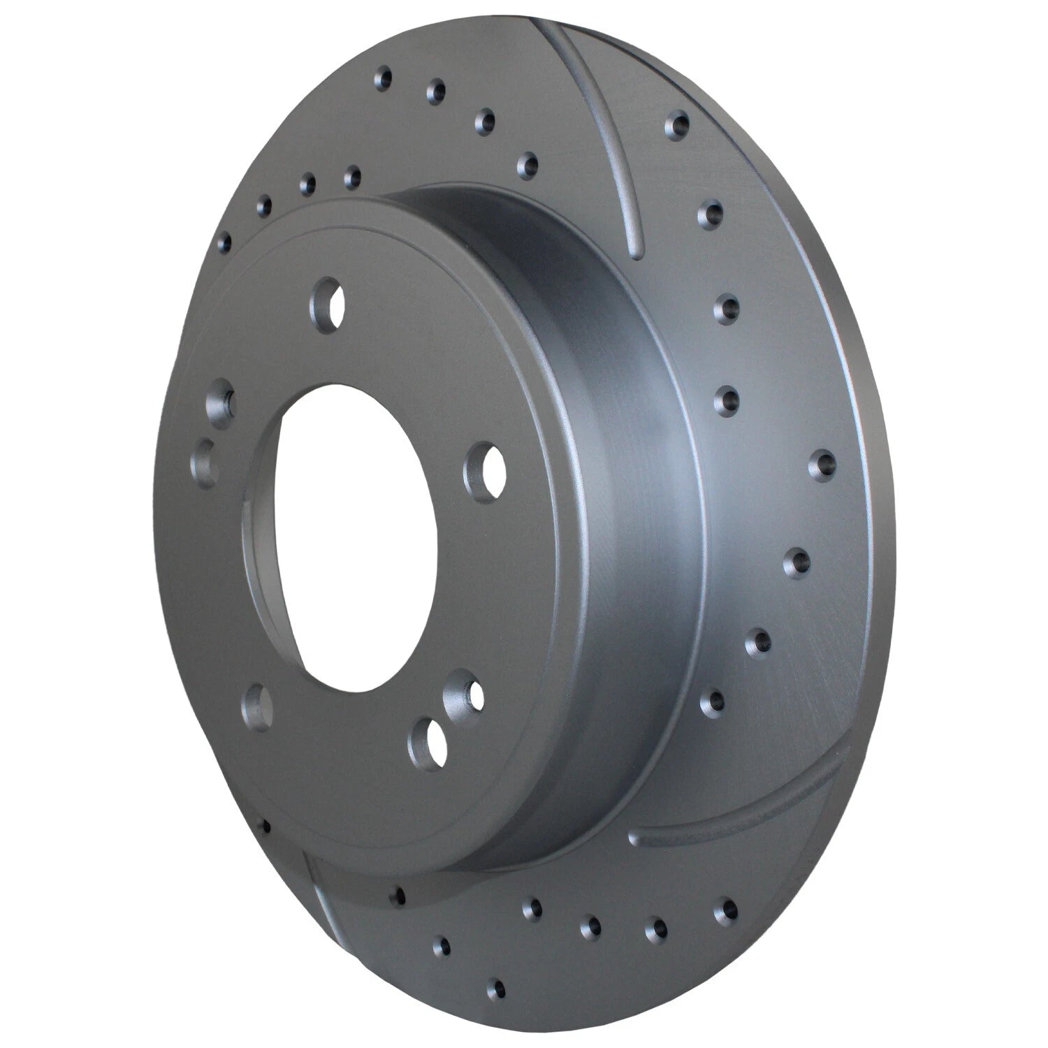 Front Rear Brake Kit with Drilled Rotors & Akebono Ceramic Pads for Elantra GT Forte5 (2013–2017)