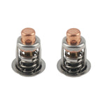 2X 140°F Thermostat for Mercury 2 Stroke 3.0L 200 225 250 300 HP (1990–2005) 833072003
