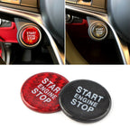 Red Engine Start Button Cap Cover for Alfa Romeo Giulia Stelvio (2017-2023)