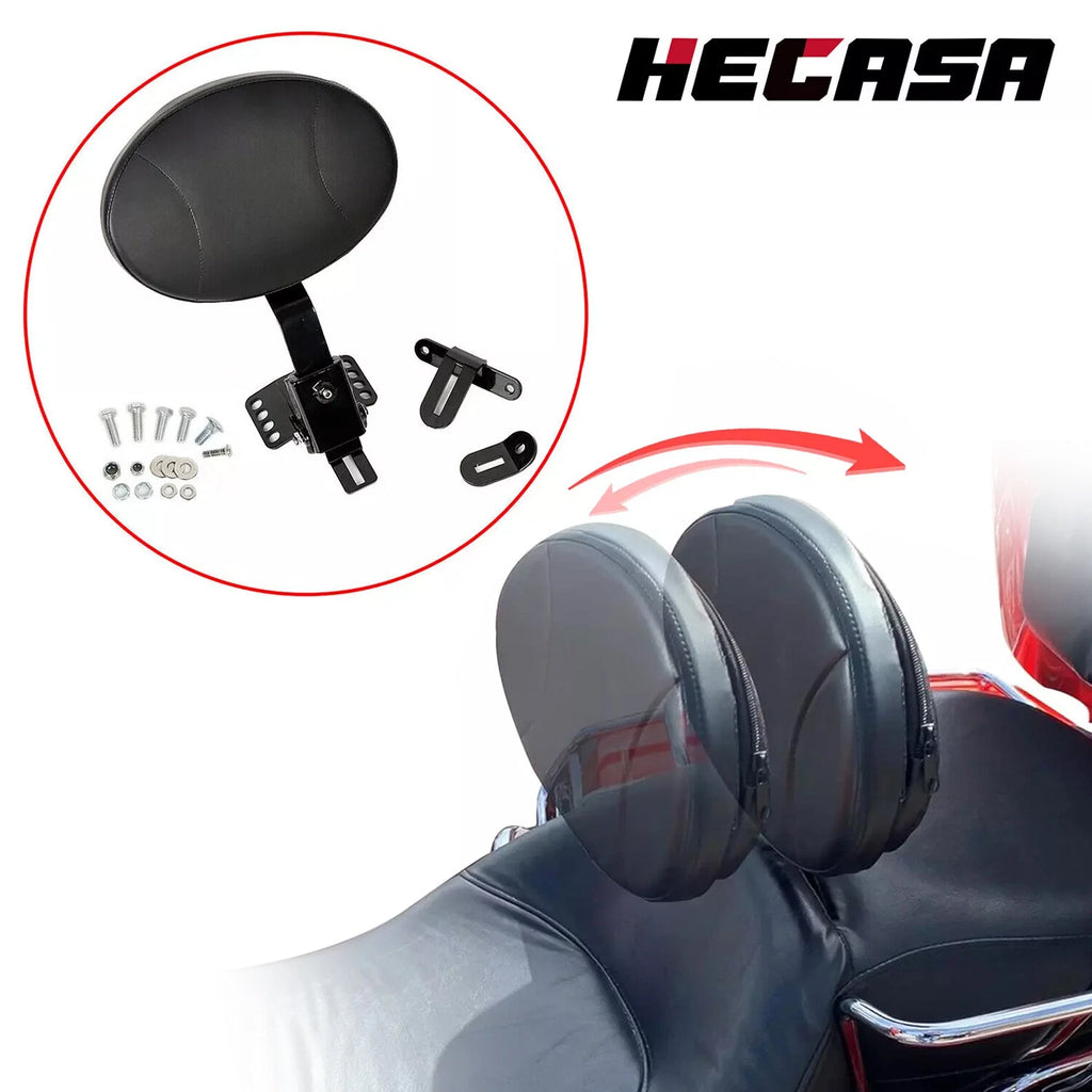Backrest Pad for Harley Touring Road Street Glide (1997–2025)