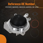 Coolant Water Pump for GMC Savana 2500 6.6L Turbo Diesel (2006–2016)