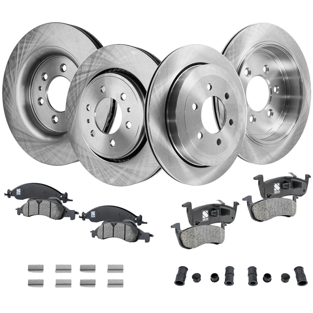Brake Disc Rotors and Pads Kit for Lincoln Navigator, Expedition