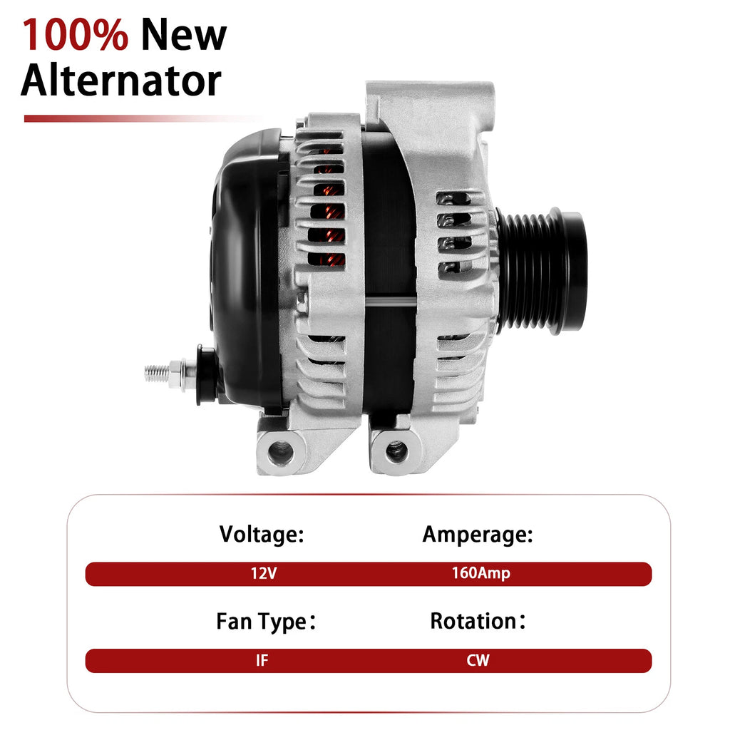 Alternator for Volkswagen Routan (2012-2015) 160Amp