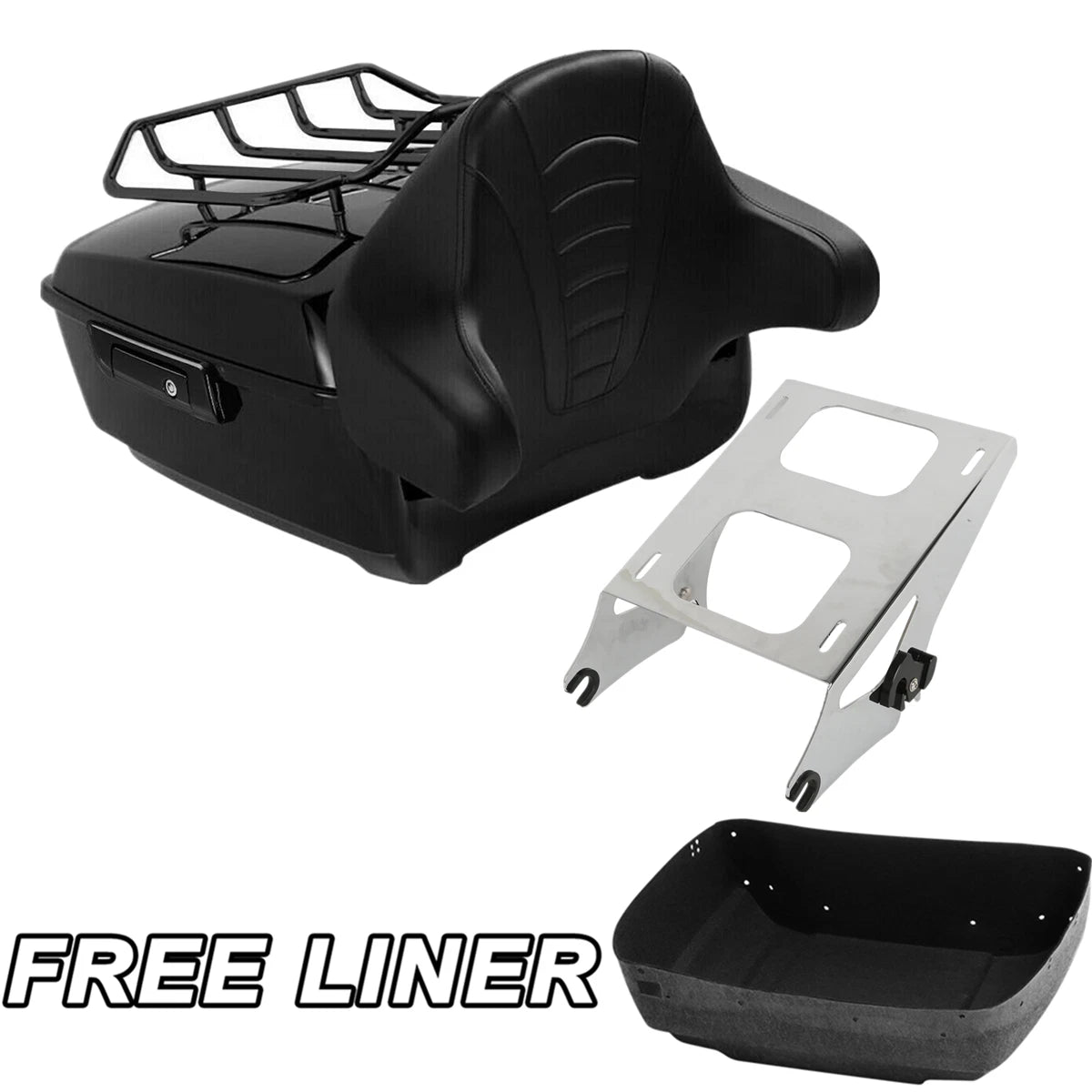 Trunk Pad Mount Rack for Harley Touring Road Glide (2014–Present)