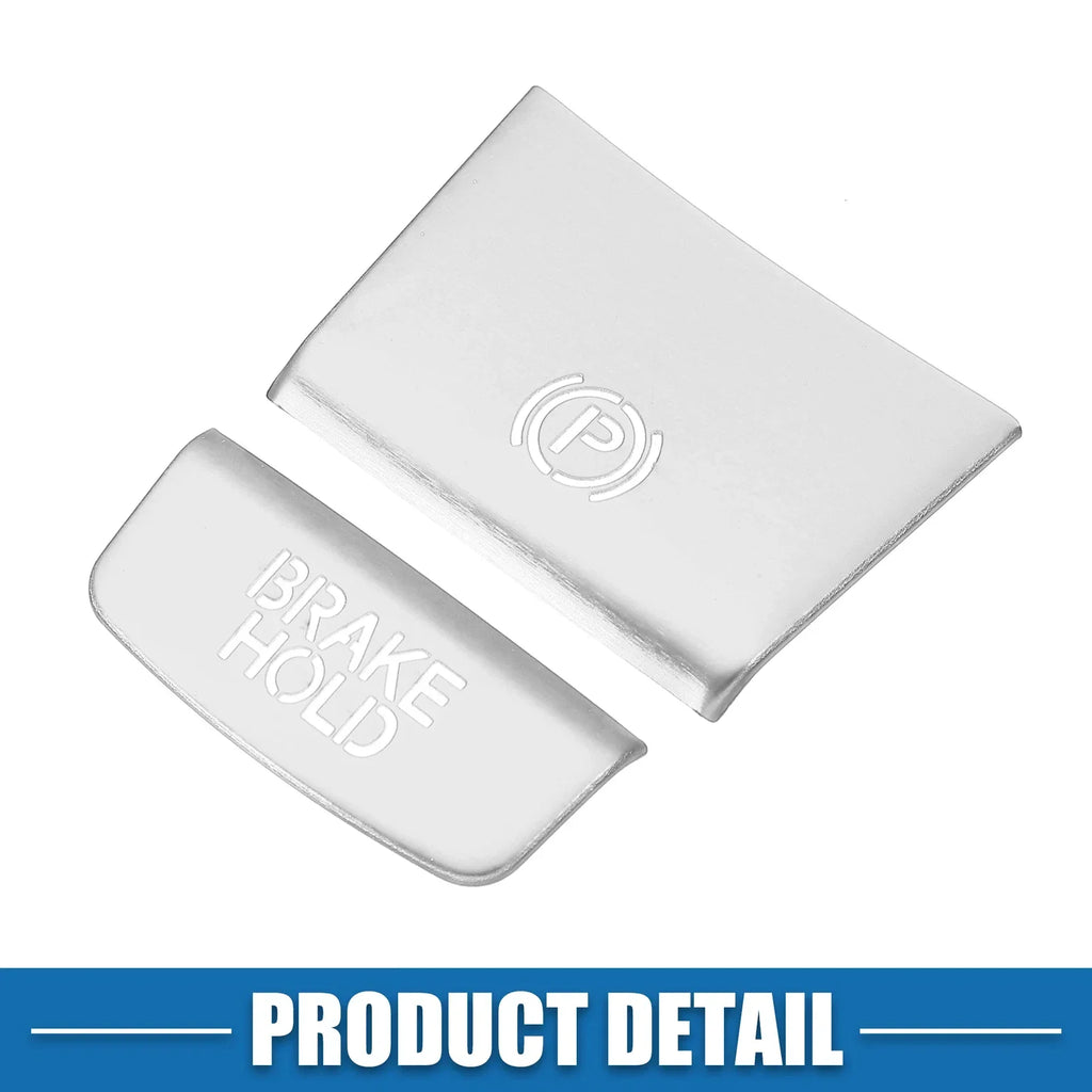 2 x Handbrake Button Stickers with Adhesive Covers for Honda HR-V (2016-2023)