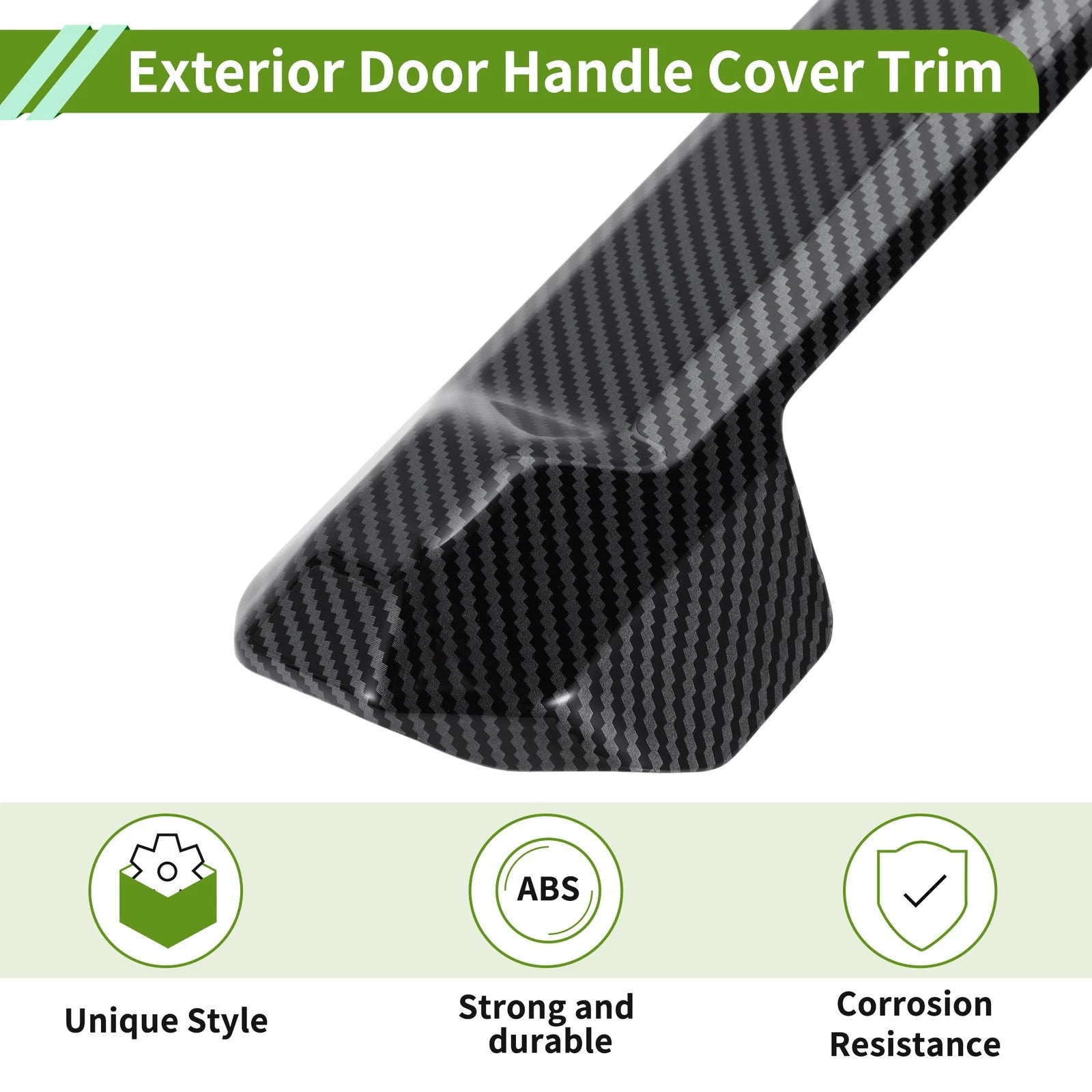 Exterior Door Handle Cover Trim for Toyota Tundra (2022–2025) ABS 1Pc