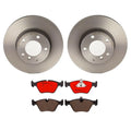 Brembo Front Brake Kit 296mm Disc Rotors Ceramic Pads for BMW E39 528i (1997–1998)
