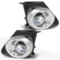 Set of 2 Smoked Lens LED Fog Lights with Bezel & Switch for Corolla (2011–2013)