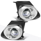 Set of 2 Smoked Lens LED Fog Lights with Bezel & Switch for Corolla (2011–2013)