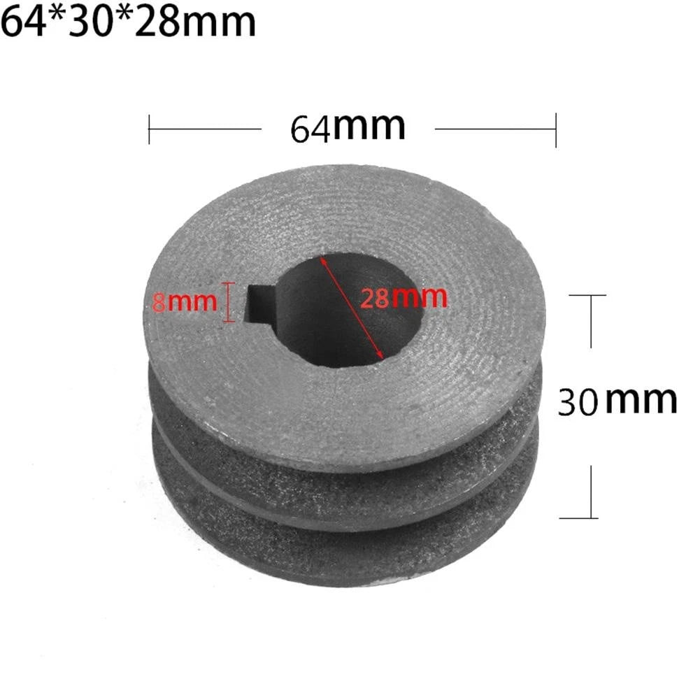 Motor Pulley A Type Double Slot V Belt Pulley for