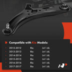 Front Left Lower Control Arm with Ball Joint for Kia Rio (2012-2017)