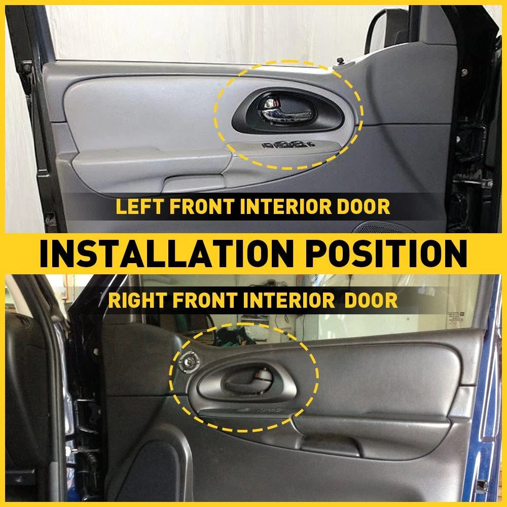 Handle Door Trim for Chevrolet Trailblazer (2002–2009) Front Left Right Inner