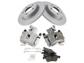 Rear Brake Pad Rotor Caliper Set for Mazda 3 2004-2005 (2.3L 4 Cyl) SX174BN