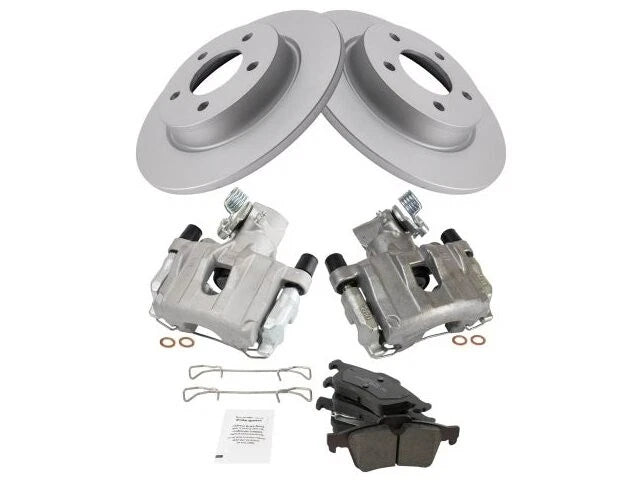 Rear Brake Pad Rotor Caliper Set for Mazda 3 2004-2005 (2.3L 4 Cyl) SX174BN
