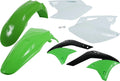 Acerbis Plastic Body Kit for Kawasaki KX250F (2006–2008) Offroad Green