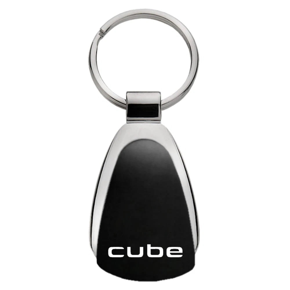 Black Teardrop Keychain - Officially Licensed for Nissan Cube