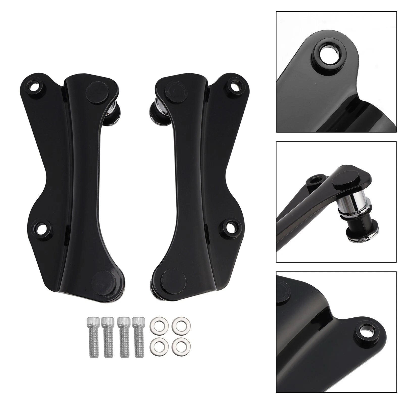 4 Point Docking Hardware Kit for Harley Touring Road King Street Glide (2014–2018)