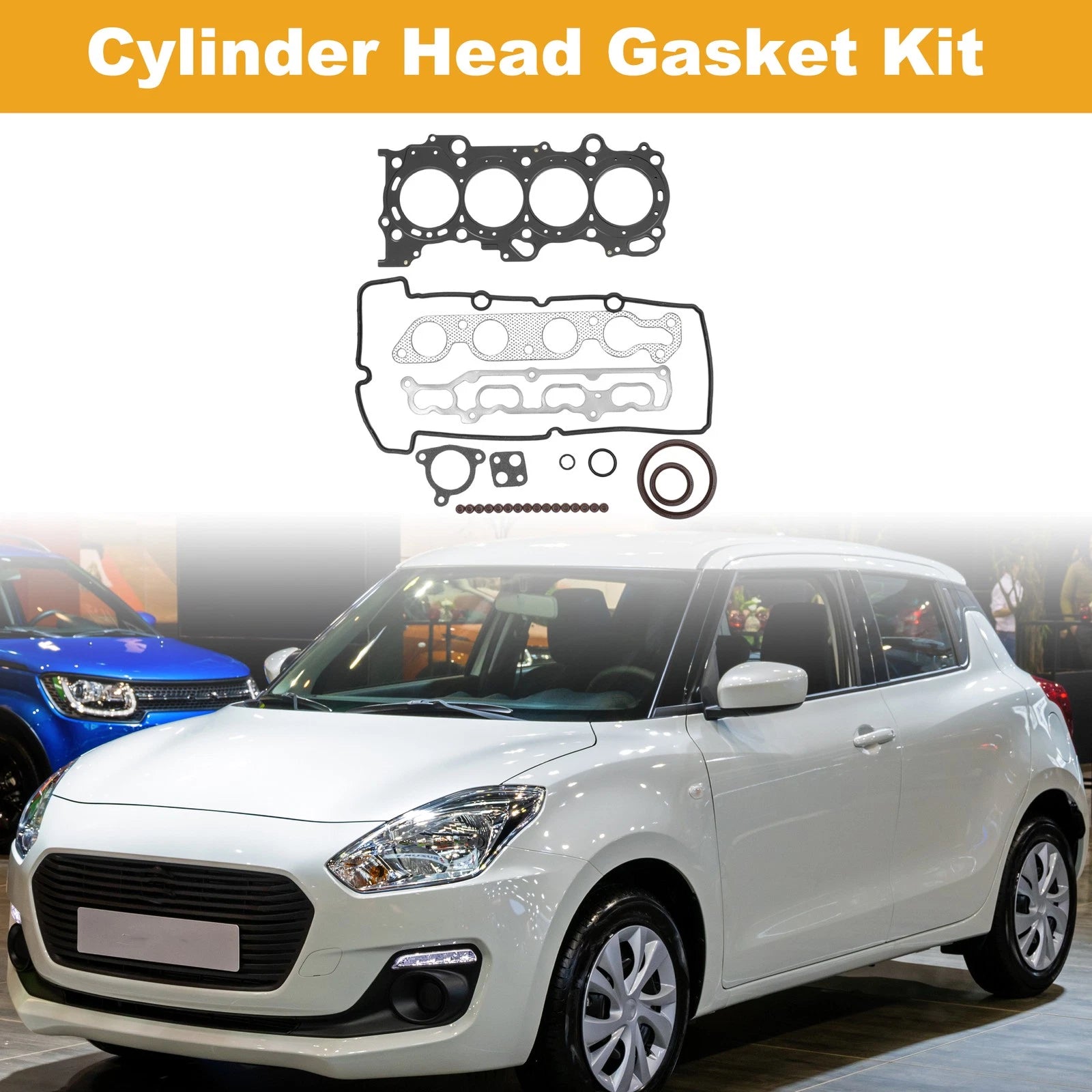Cylinder Head Gasket Kit No. 11402M8312 for Suzuki K12B (ZC71S) (1 Set)