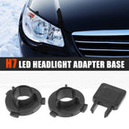 Set of 2 H7 LED Headlight Adapter Bases for Kia K5 (2016–2017)