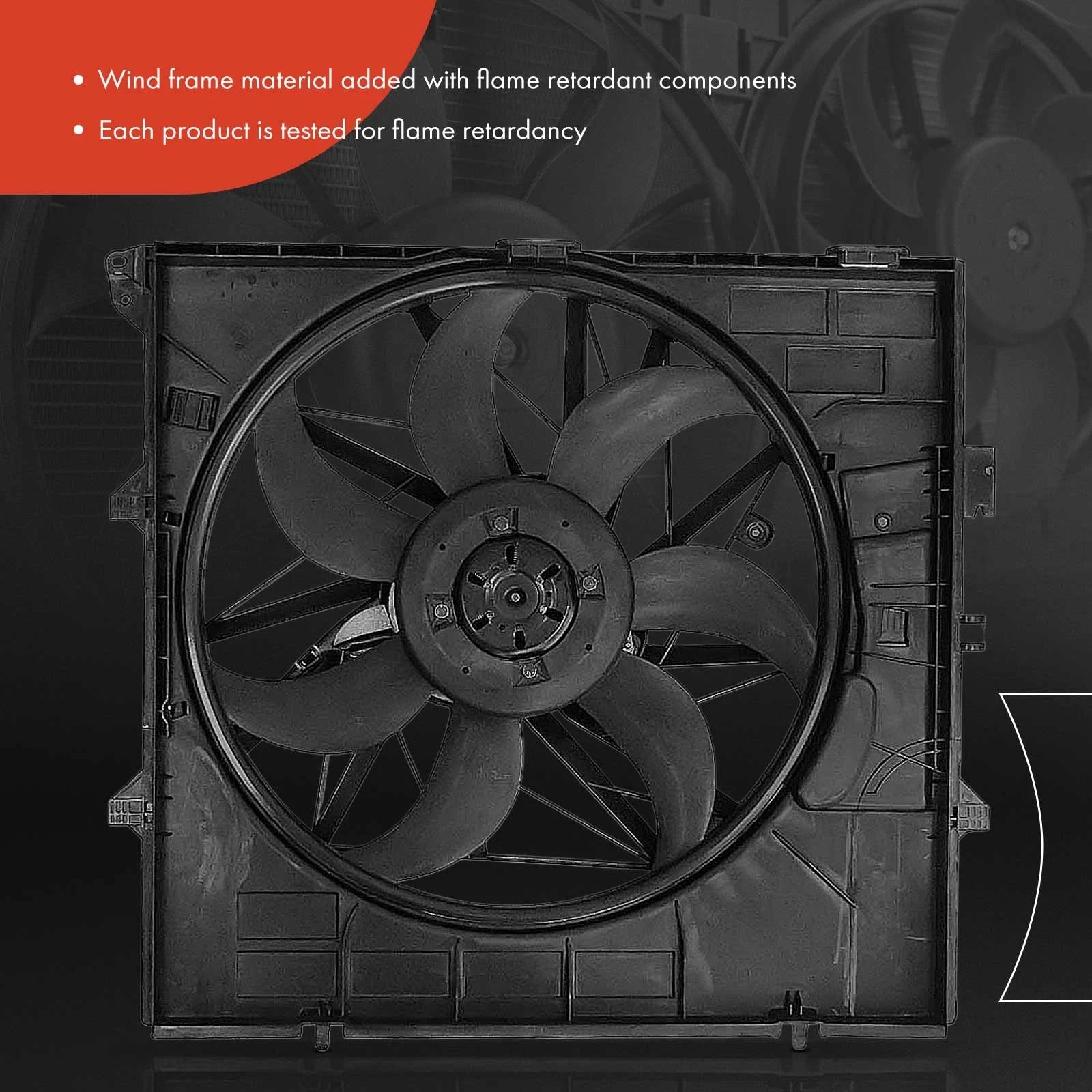 Cooling Fan Assembly for BMW F25 X3 (2011-2012)