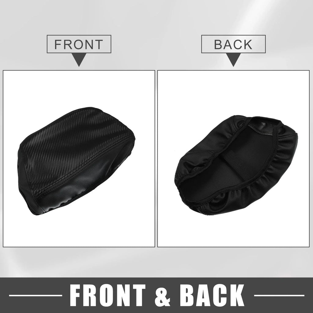Center Console Pad Armrest Seat Box Cover Black for Hyundai Elantra (2021-2023)