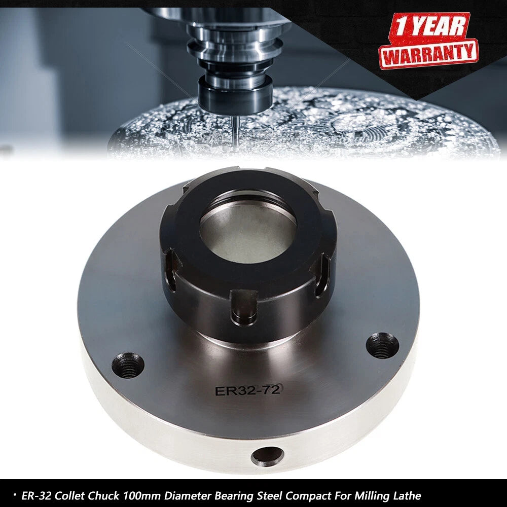 Collet Chuck for Milling Lathe (100mm Diameter)