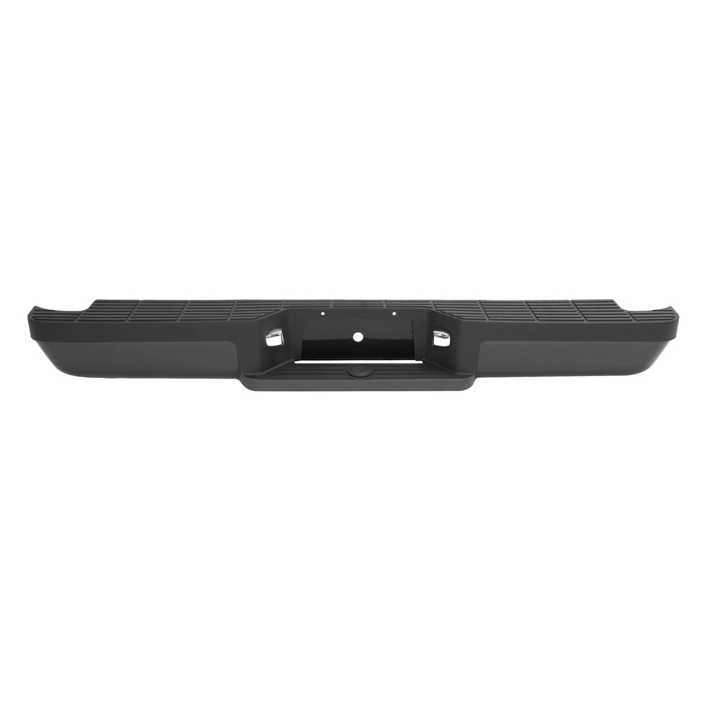 Black Steel Rear Bumper Assembly for Ford Ranger Styleside (1993–2011)